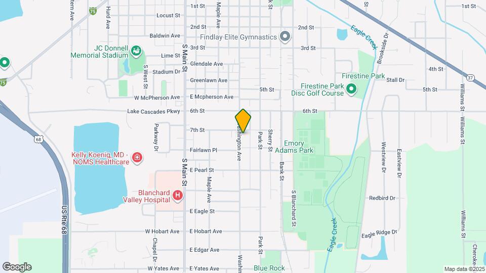 1615 Washington Ave Map and Location Details