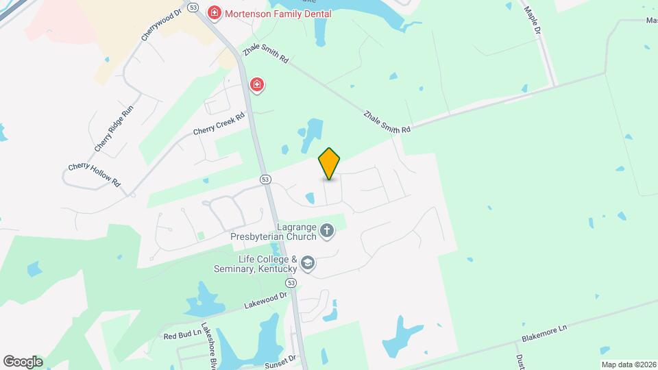 2110 Aiken Back Ln Mapa y Detalles de la Ubicación