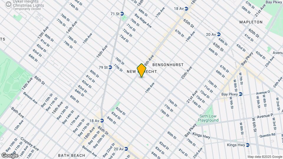 1818 76th St Mapa y Detalles de la Ubicación