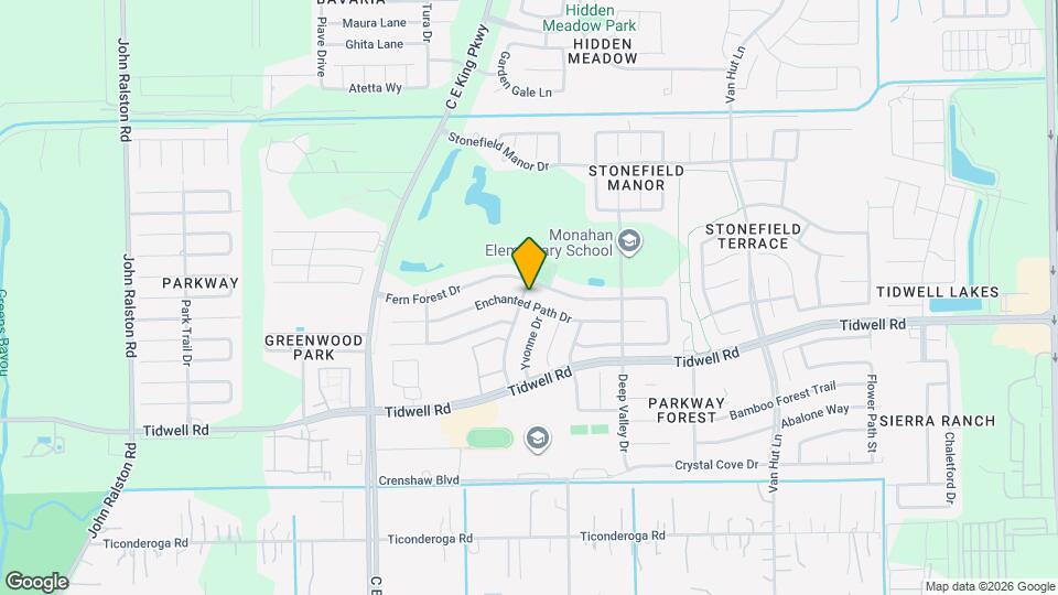 12703 Enchanted Path Dr Map and Location Details