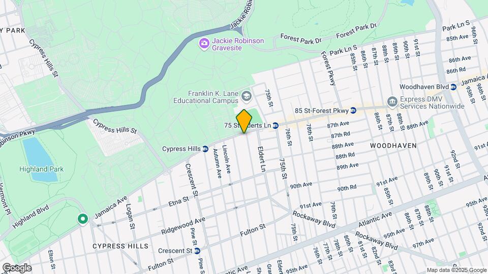 968 Jamaica Ave Map and Location Details