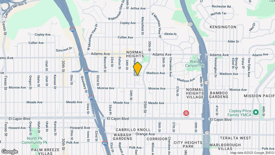 4567 Hawley Blvd Map and Location Details