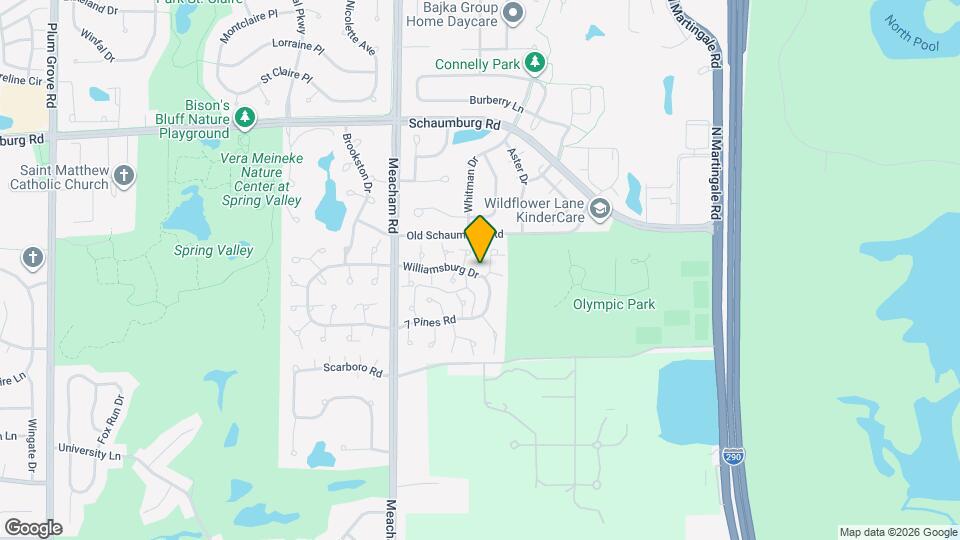 1546 Williamsburg Dr Map and Location Details