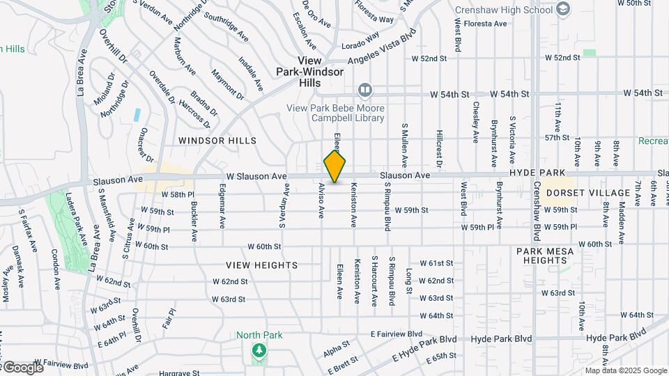3935 W 58th Pl Map and Location Details