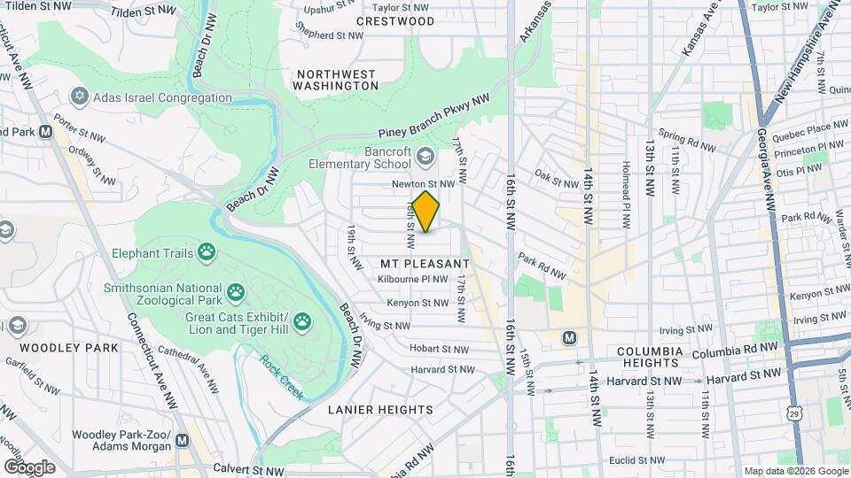 1754 Park Rd NW, Unit SI ID1587680P Mapa y Detalles de la Ubicación