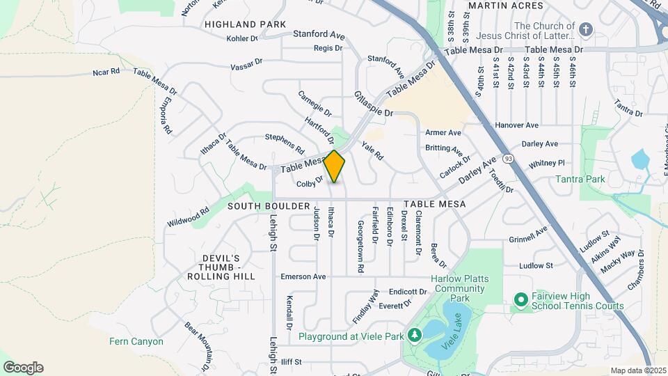 1060 Ithaca Dr Map and Location Details