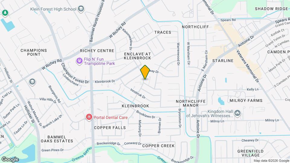 12230 Kleinmeadow Dr Map and Location Details