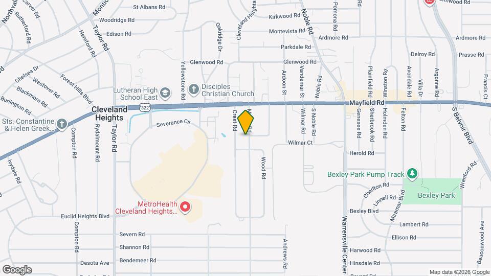 1520 Maple Rd Map and Location Details