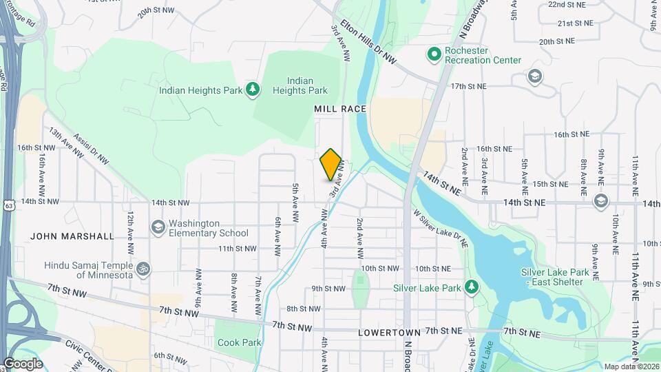 1321 3rd Ave NW Map and Location Details