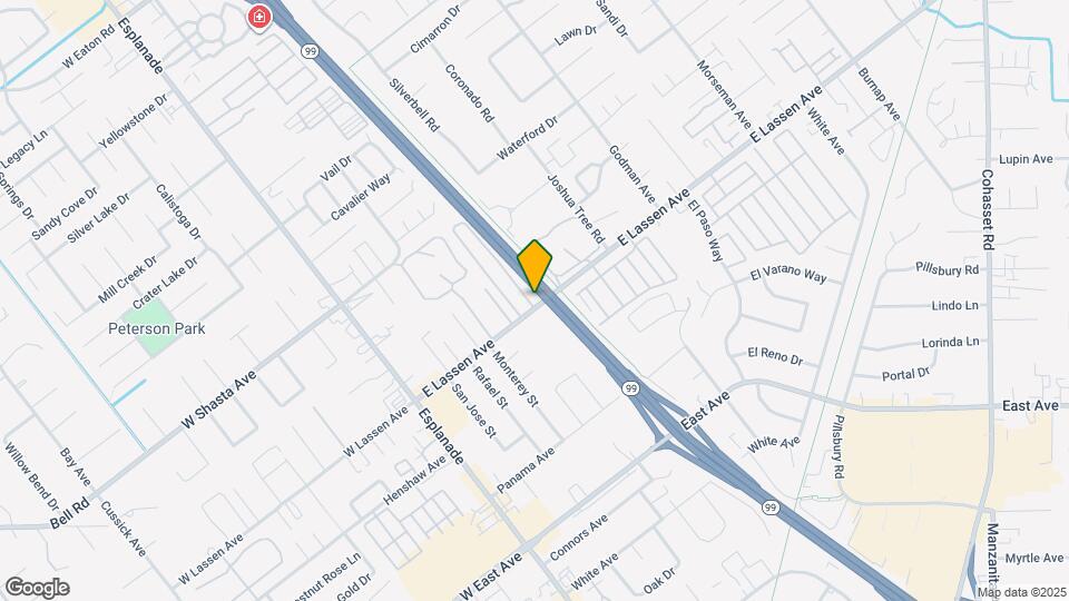 370 E Lassen Ave Map and Location Details