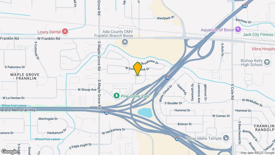 452 S Jolinda Ave Map and Location Details