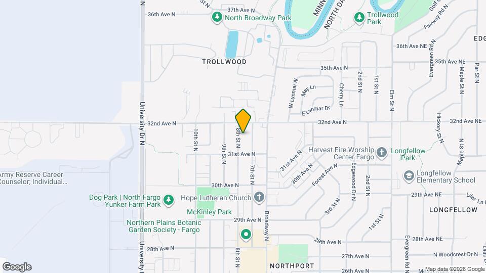 3117 8th St N Map and Location Details