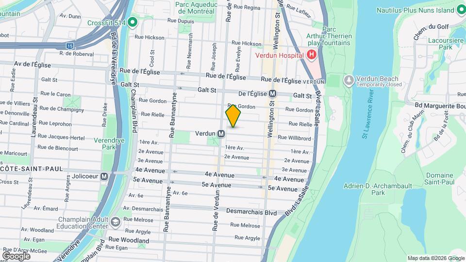 461 Willibrord Rue Map and Location Details