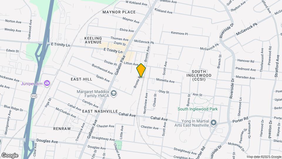 2826 Bronte Ave Map and Location Details