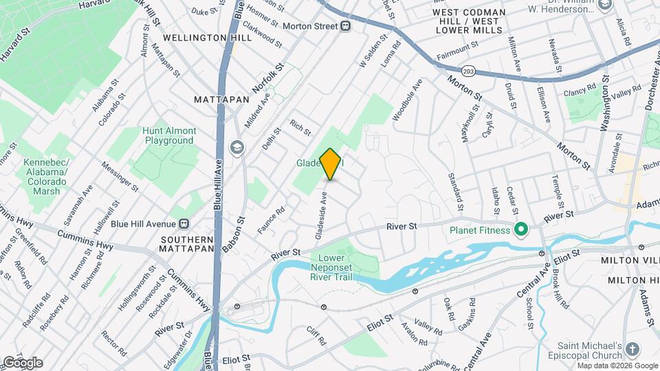 71 Gladeside Ave Mapa y Detalles de la Ubicación