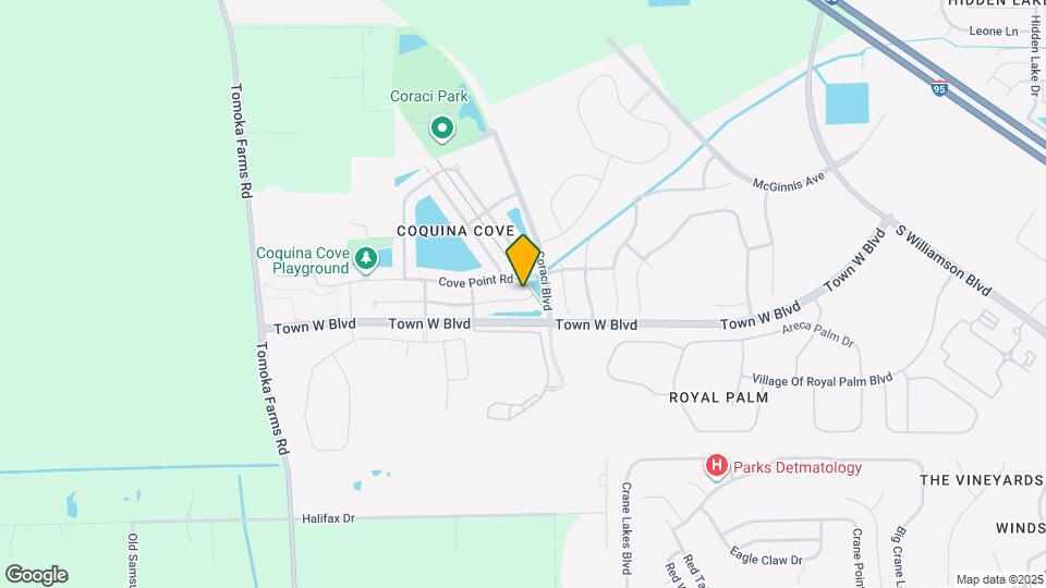 1905 Yellowfin Dr Map and Location Details