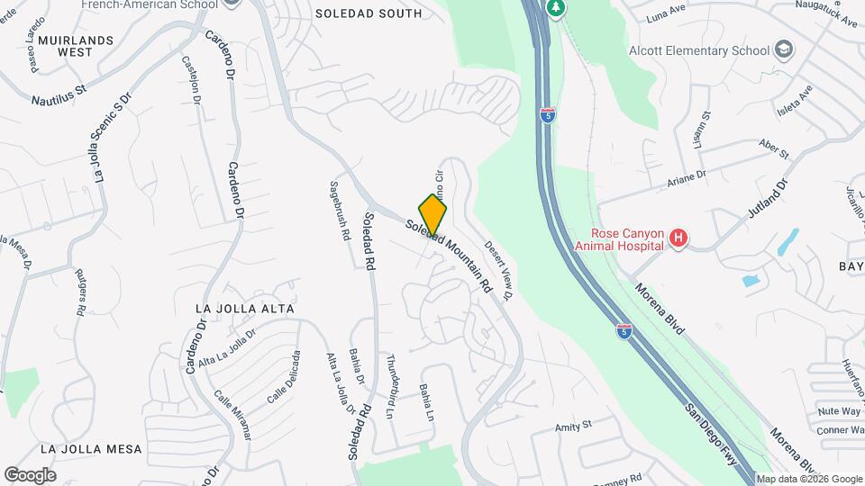 2691 Palomino Cir Map and Location Details