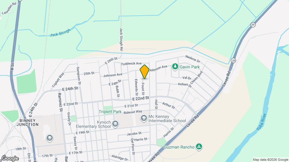 2329 Foust St Map and Location Details