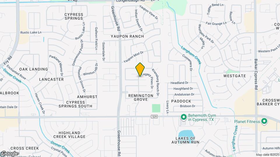 19042 S Whimsey Dr Map and Location Details