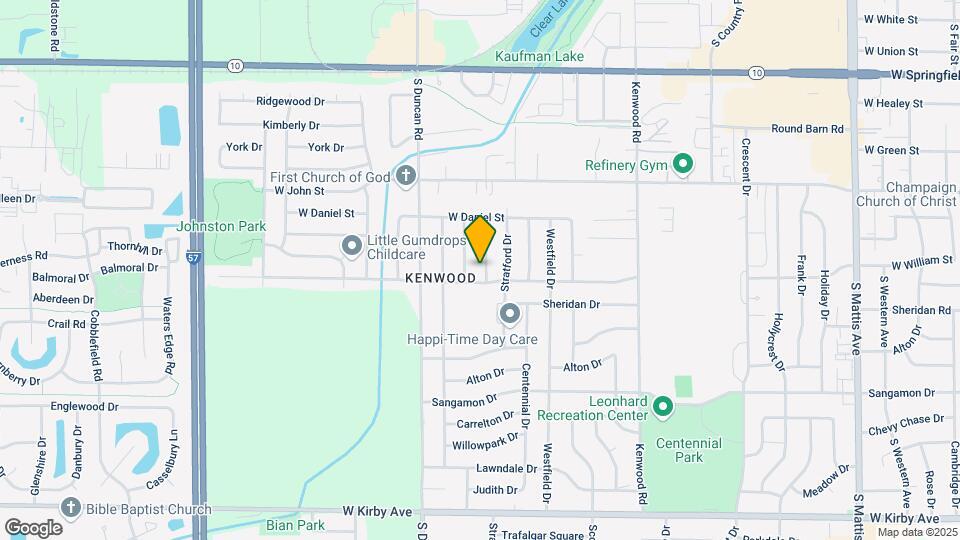 907 Oakcrest Dr Map and Location Details