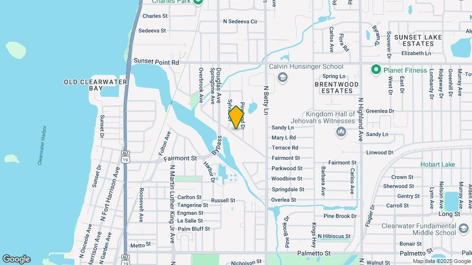 1738 Overbrook Ave Map and Location Details