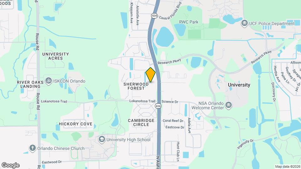 Lark Central Florida- Student Housing Map and Location Details