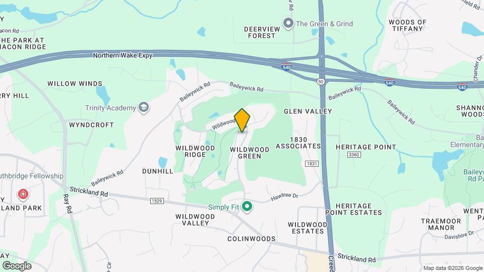 8845 Wildwood Links Map and Location Details