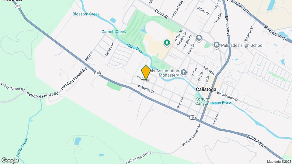 1819 Cedar St Mapa y Detalles de la Ubicación