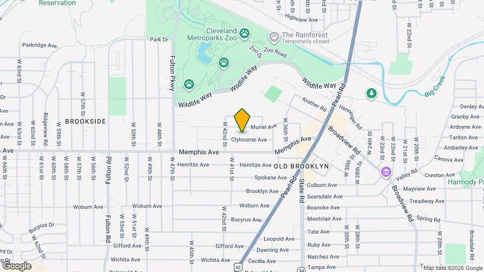 4018 Clybourne Ave Map and Location Details