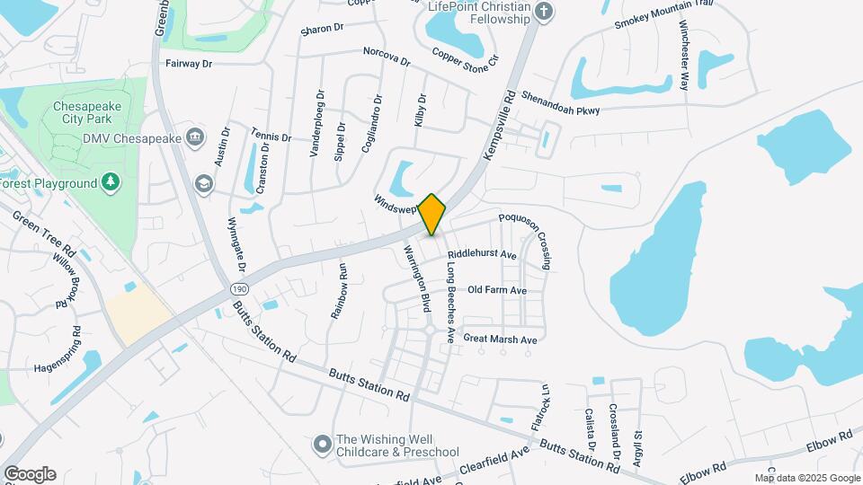 1128 Winsford Ln Map and Location Details