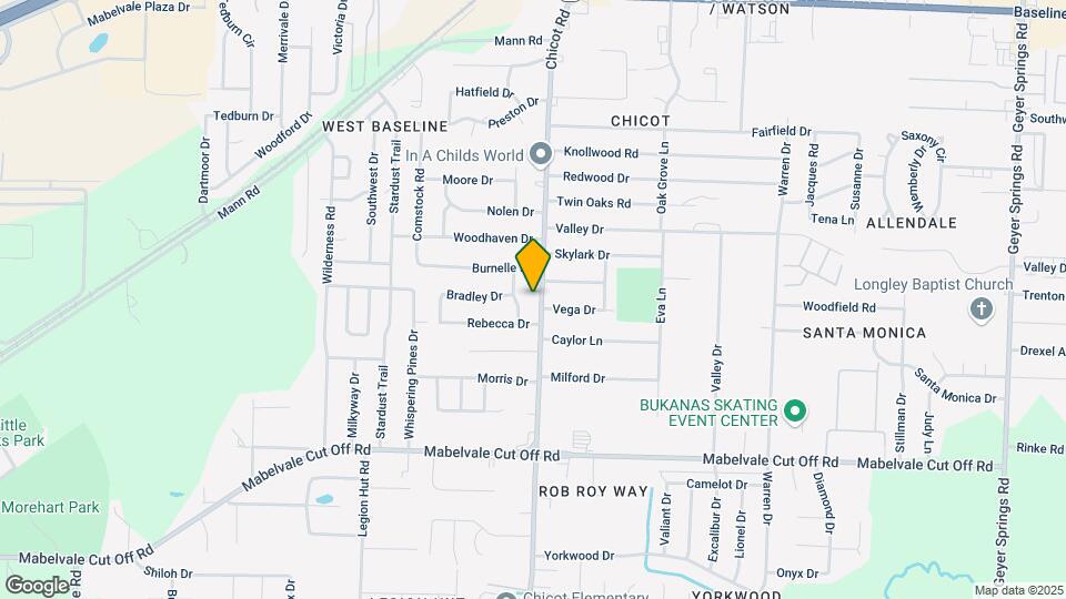 9918 Chicot Rd Map and Location Details