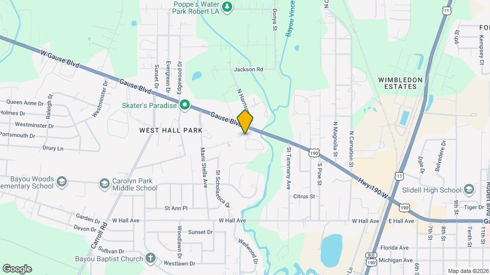 Lafitte Landing Map and Location Details