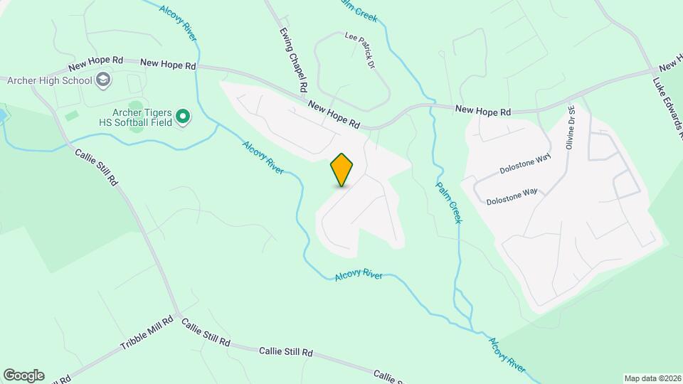 1750 Alcovy River Dr Map and Location Details