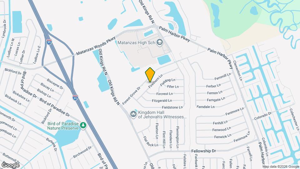 36 Firethorn Ln Map and Location Details
