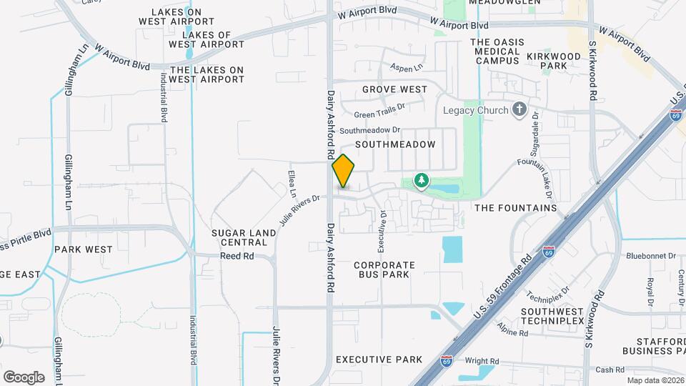 10406 Executive Lake Dr Map and Location Details