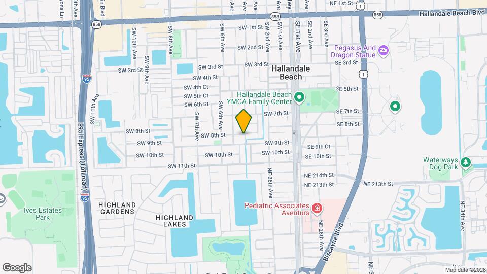 401 SW 8th St Map and Location Details