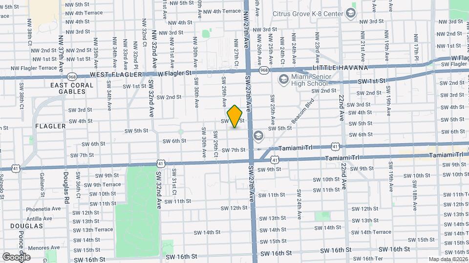 2800 SW 5th St Map and Location Details