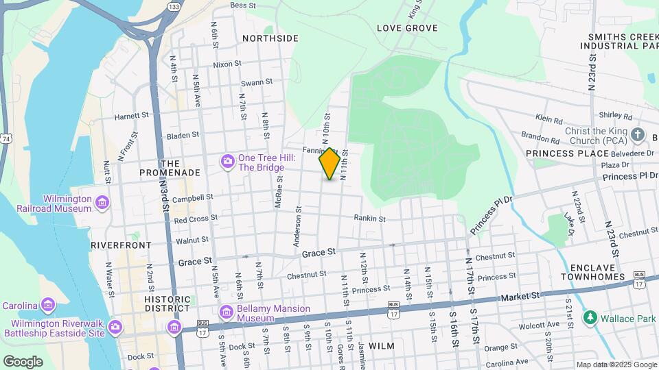 610 N 10th St Map and Location Details