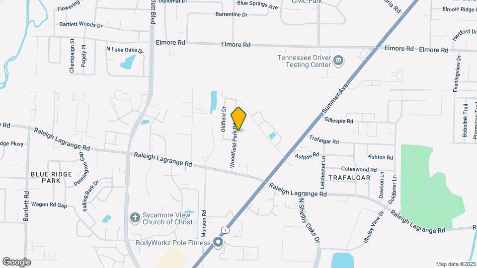 2150 Woodfield Park Rd Map and Location Details
