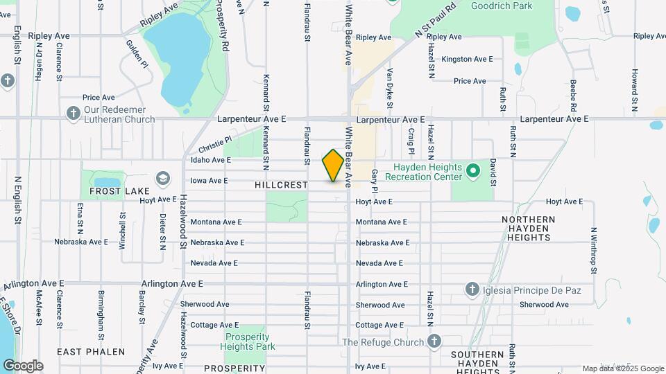 Hillcrest Flats Map and Location Details