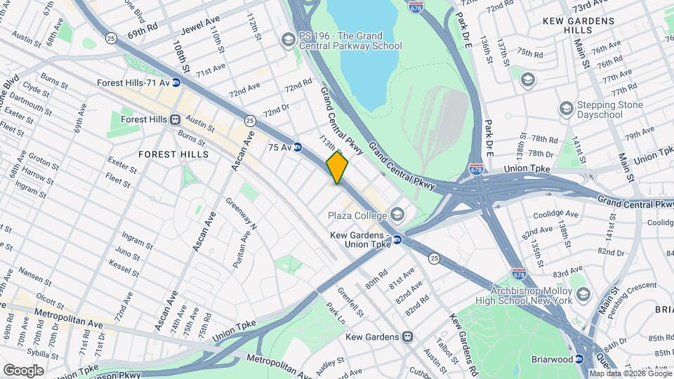 114-20 Queens Blvd Map and Location Details