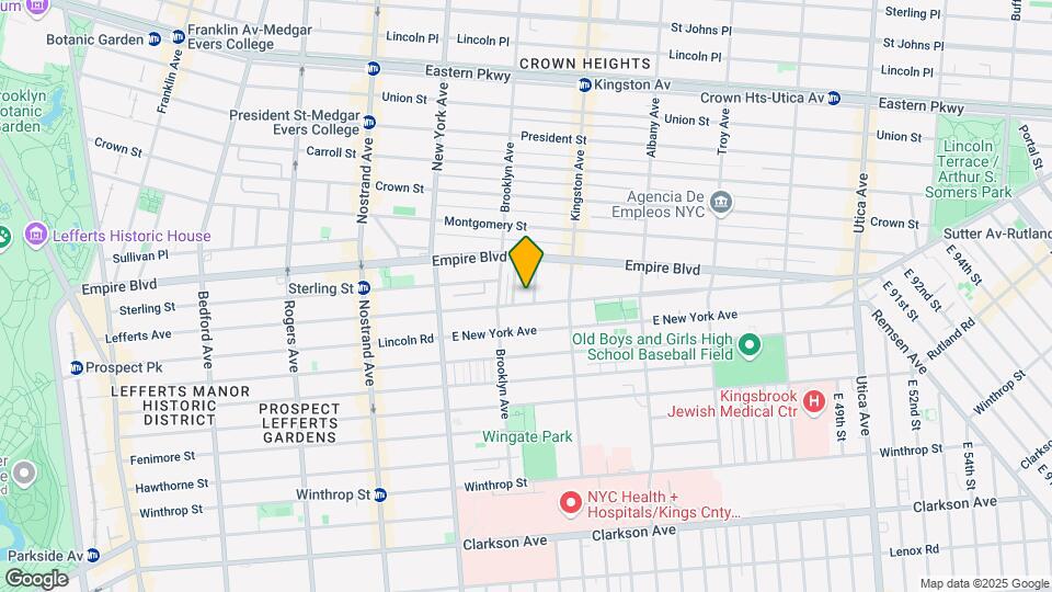 501 Lefferts Ave Map and Location Details