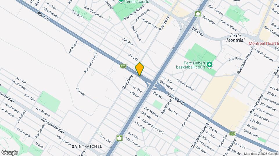 7950 Pie IX Boul Map and Location Details