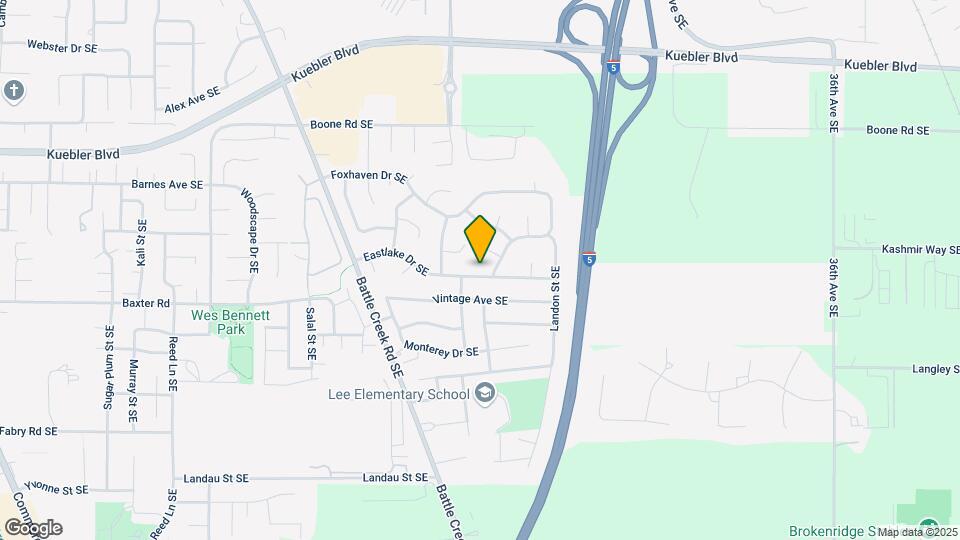 2845 Eastlake Dr SE Mapa y Detalles de la Ubicación