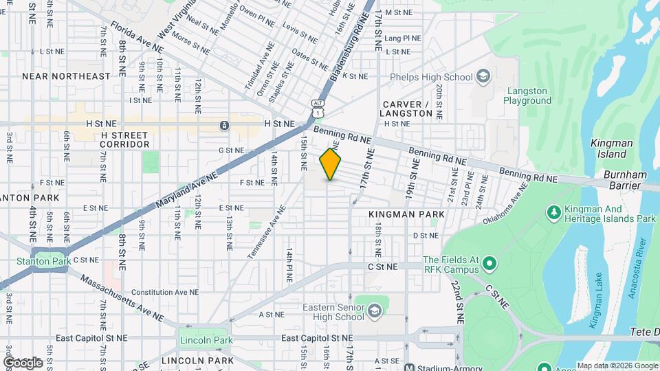 535 16th St NE Map and Location Details