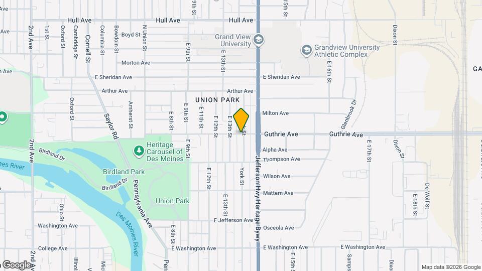 2220 York St Mapa y Detalles de la Ubicación