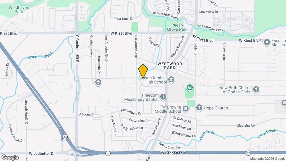 3549 Rio Grande Cir Map and Location Details