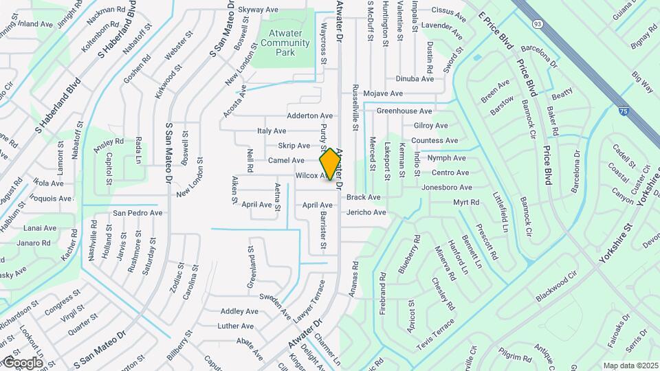 4970 Ageman Ave Map and Location Details