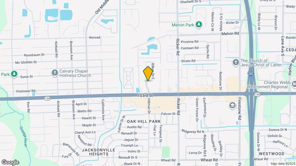 5213 McManus Dr Map and Location Details