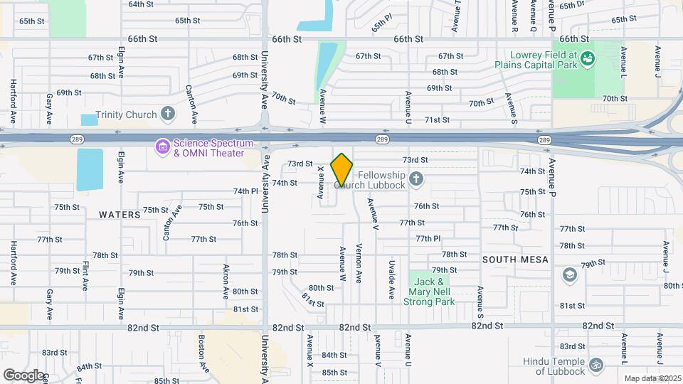 7403 Waco Ave Mapa y Detalles de la Ubicación